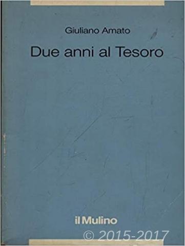 Copertina di Due anni al Tesoro